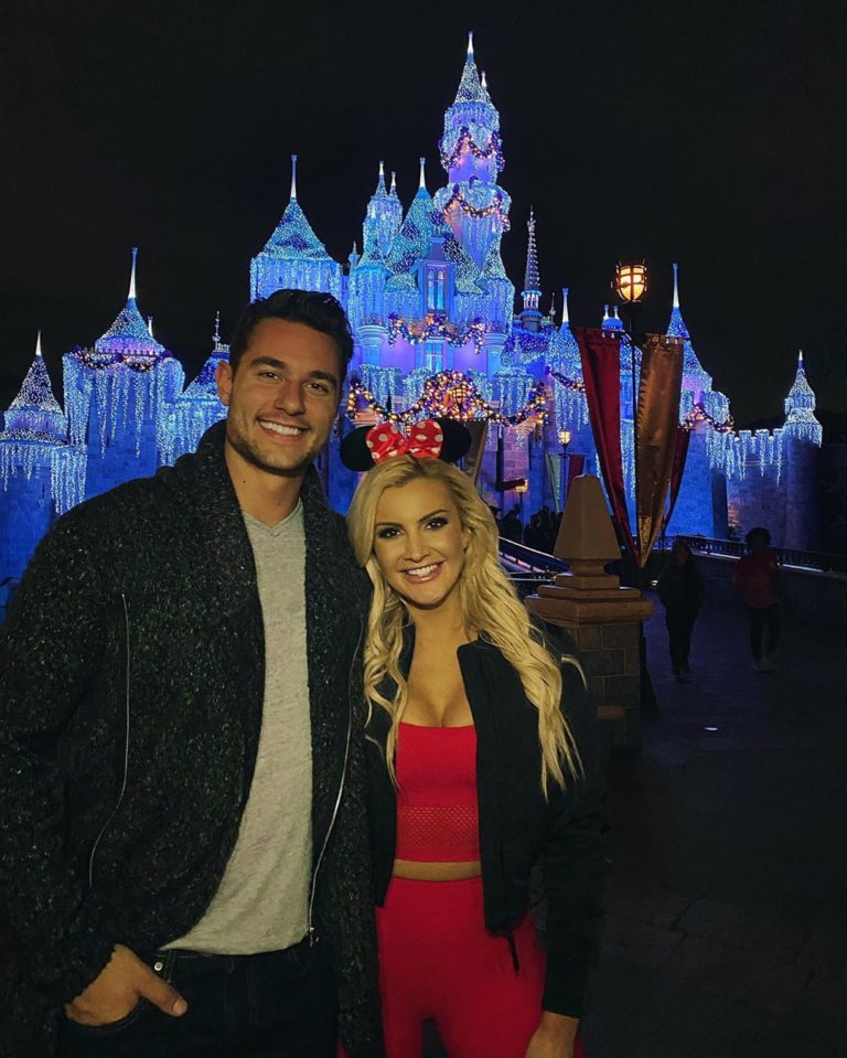 Kat Dunn and David Barta at Disneyland