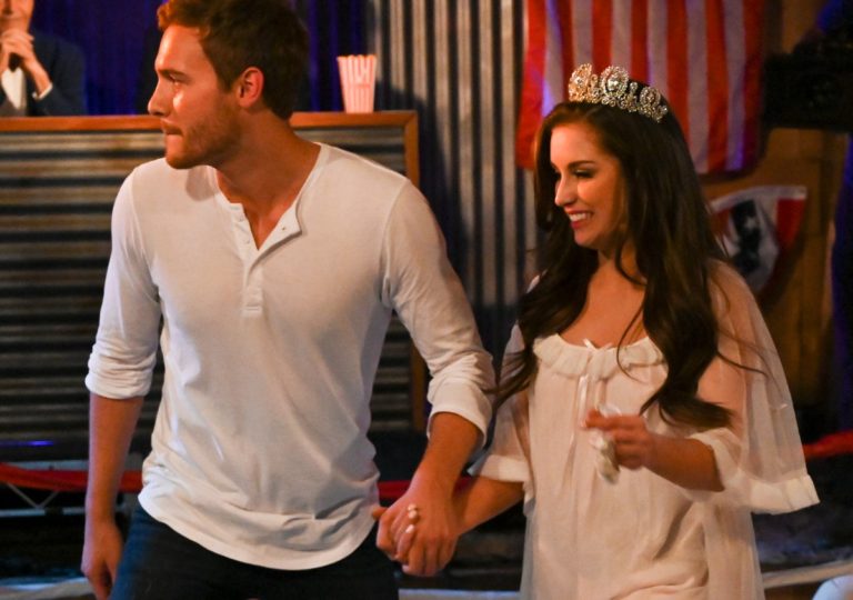 Peter Weber and Alayah on The Bachelor Season 24