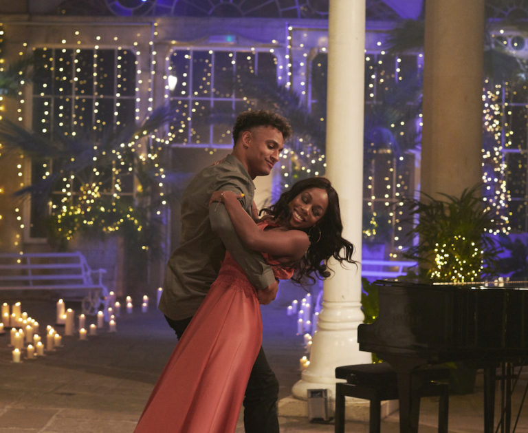 Symphony Canady from Flirty Dancing on Fox with Khairi Fortt