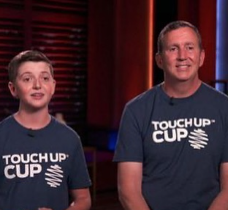 Jason Grill and Carson Grill Touch Up Cup Shark Tank