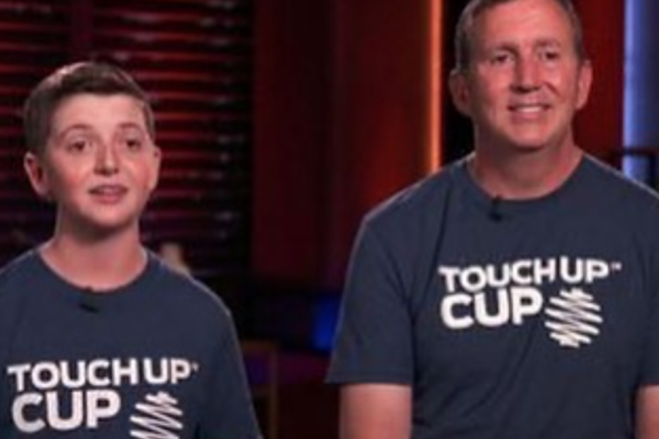 Jason Grill and Carson Grill Touch Up Cup Shark Tank