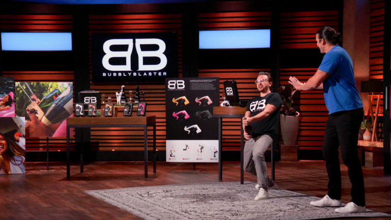 BUBBLY BLASTER, SHARK TANK