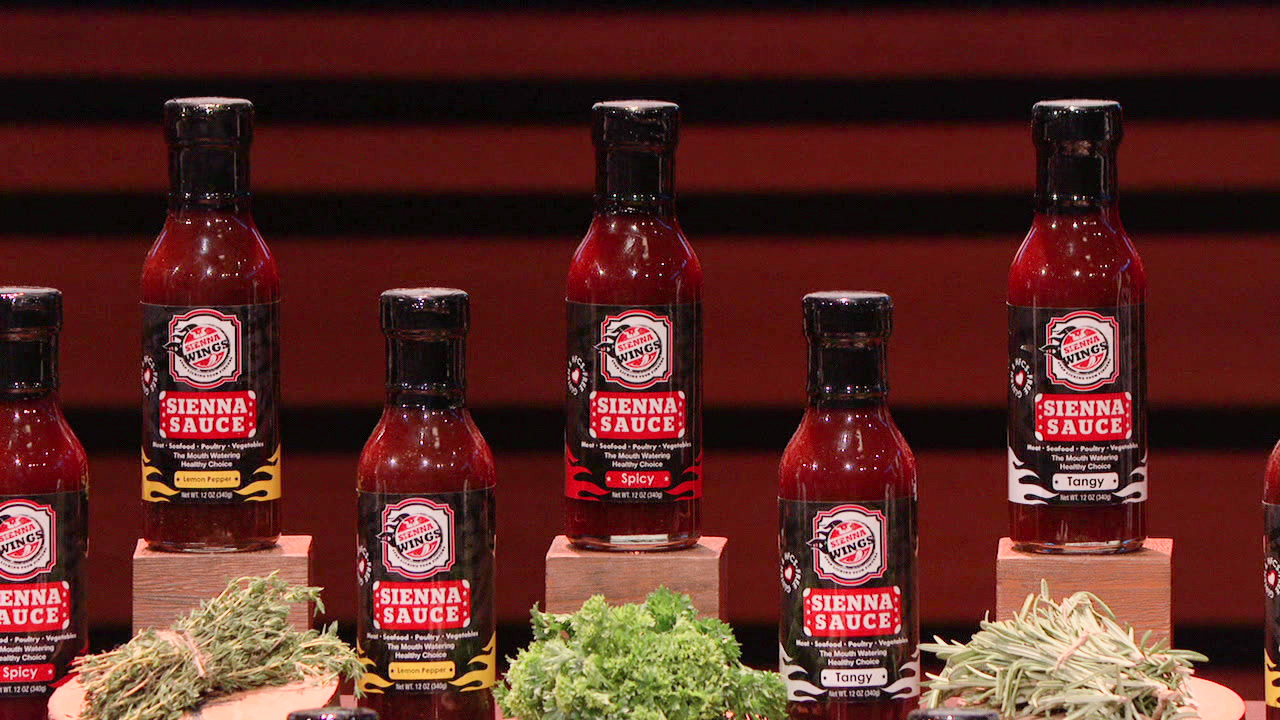 SIENNA SAUCE, SHARK TANK
