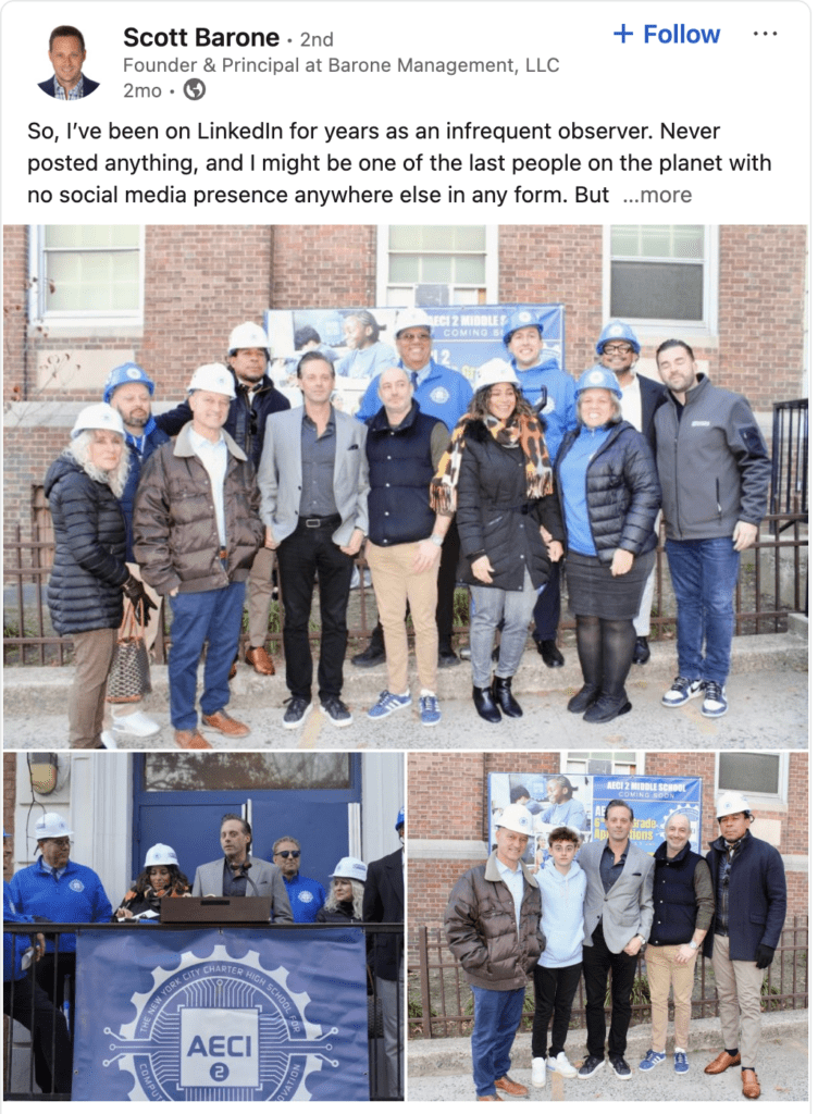 Scott Barone with Barone Management