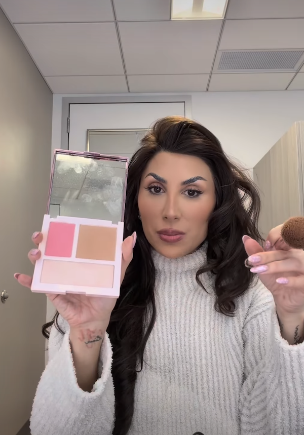 Courtney Khondabi's spring makeup