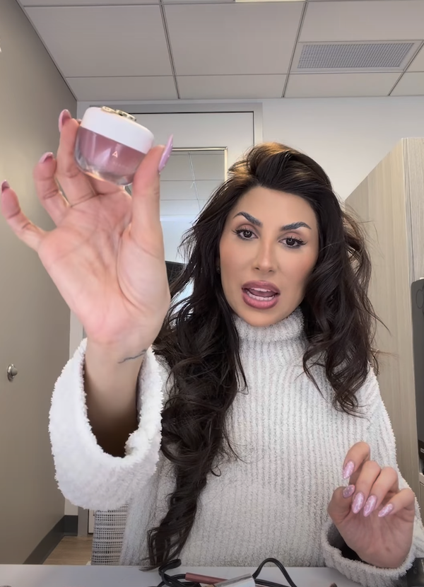 Courtney Khondabi loves Tatcha's lip jelly